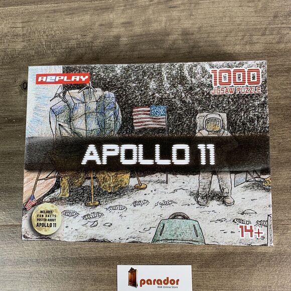 Astronaut Puzzle for Adults 1000 Piece, Apollo 11 Jigsaw Puzzles by A2Play - Picture 3 of 9